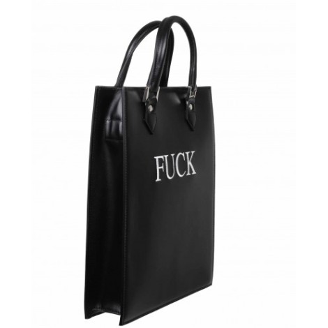 Tanner Fletcher black Explicit Porter tote