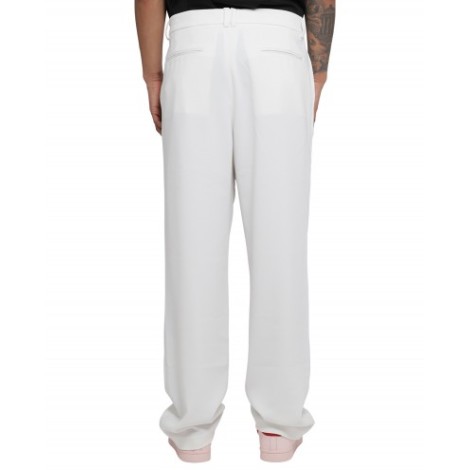 Tanner Fletcher white Clemence trousers