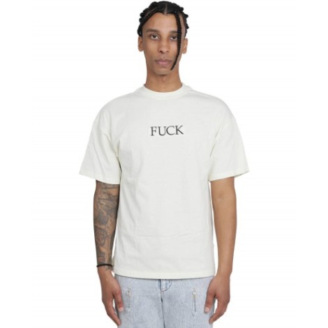 Tanner Fletcher ivory Explicit t-shirt