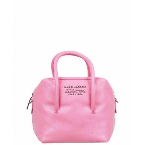 Marc Jacobs pink Duet mini satchel