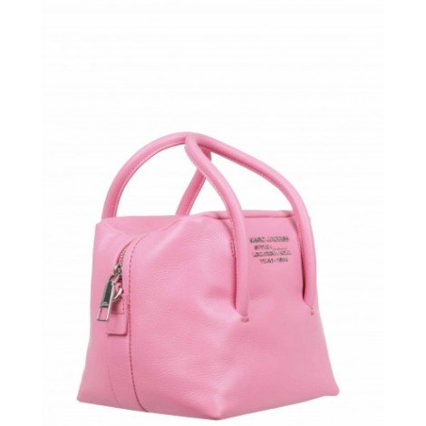 Marc Jacobs pink Duet mini satchel