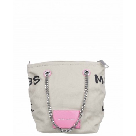 Marc Jacobs pink Duet mini satchel