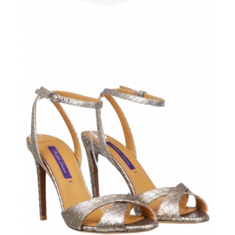 Ralph Lauren silver Kandice sandals