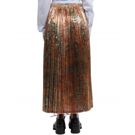 Junya Watanabe floral pleated skirt