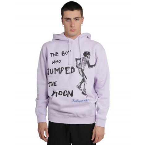 Kidsuper lilac Jumped the Moon hoodie