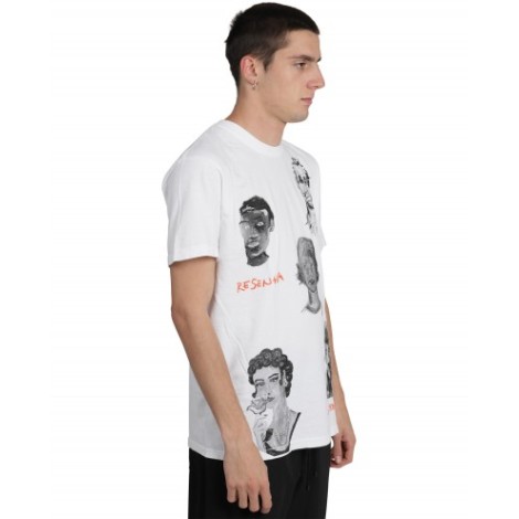 Kidsuper white Faces t-shirt