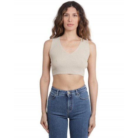 Studio Max Mara beige Dionne top