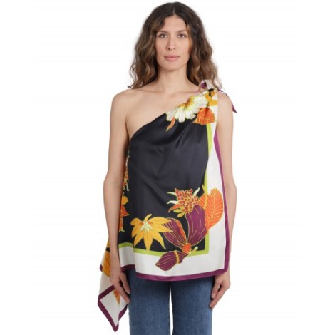 Weekend Max Mara x GJK printed Dover top