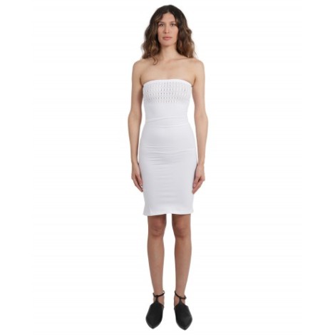 Alaia white Vienne skirt dress