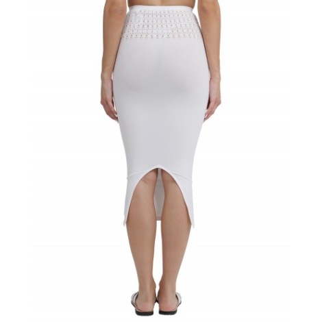 Alaia white Vienne skirt dress