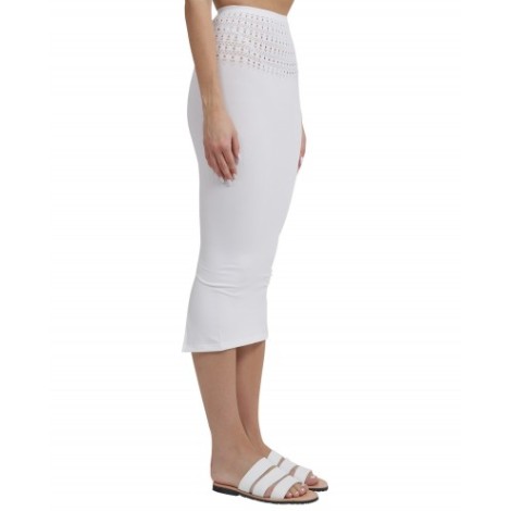 Alaia white Vienne skirt dress