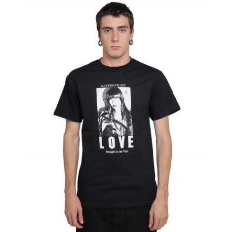 Fucking Awesome black Neverending Love tee