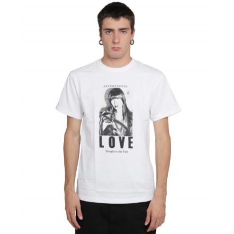 Fucking Awesome white Neverending Love tee