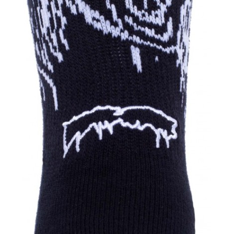 Fucking Awesome black Front Row socks