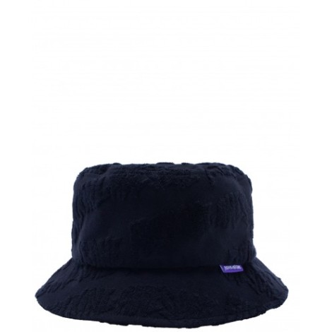 Fucking Awesome black Stamp bucket hat