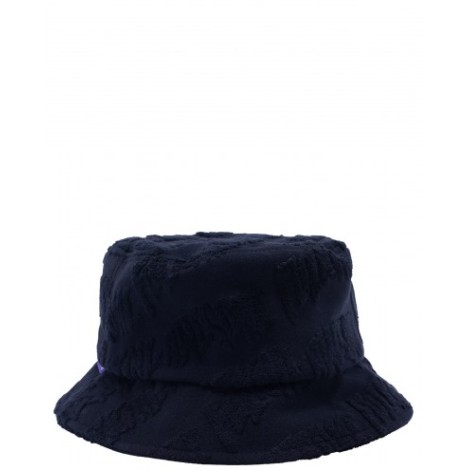 Fucking Awesome black Stamp bucket hat