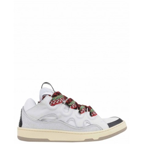 Lanvin white Curb sneakers