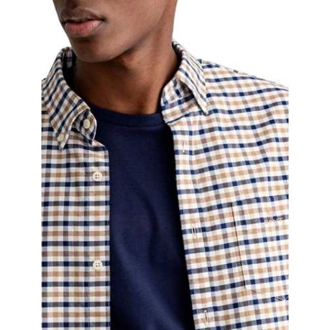 Gant | Camicie Reg Oxford 2 Col Gingham Bd