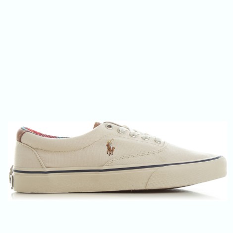 POLO RALPH LAUREN SNEAKERS BIANCA CON LOGO 816861077004