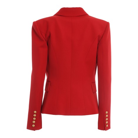 BALMAIN GIACCA DOPPIOPETTO ROSSA XF0SG000WB053BX