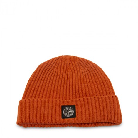 stone island hat orange