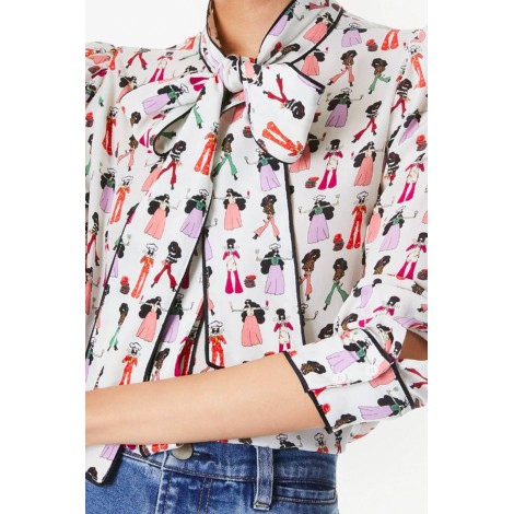 ALICE & OLIVIA Camicia Jeannie