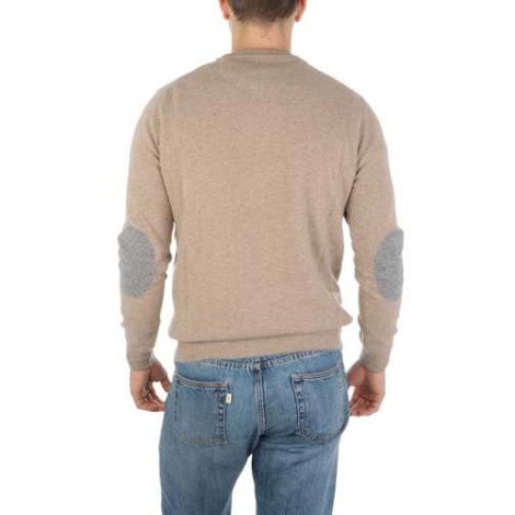 ALTEA | Men's Wool Pullover with Patches