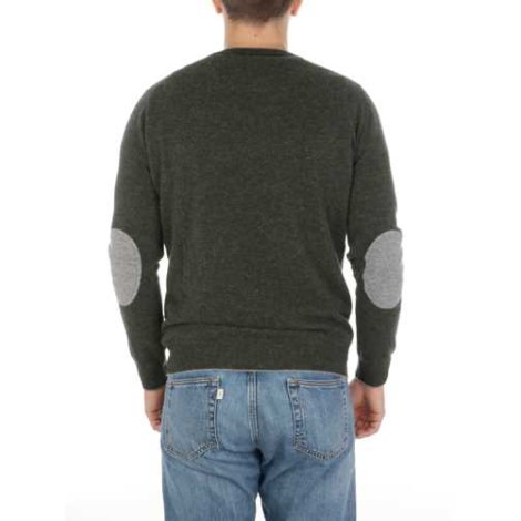 ALTEA | Men's Wool Pullover with Patches