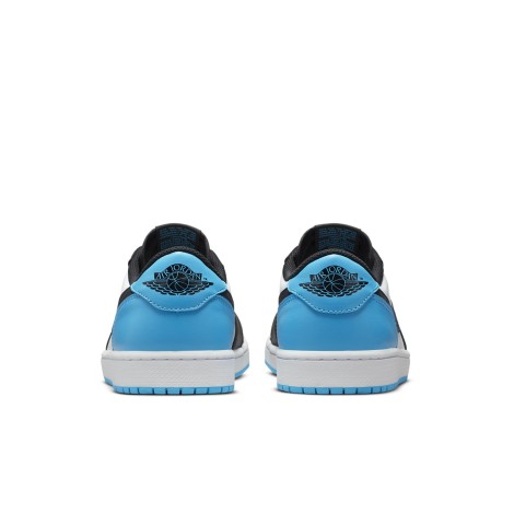 Jordan 1 Retro Low OG Black Dark Powder Blue