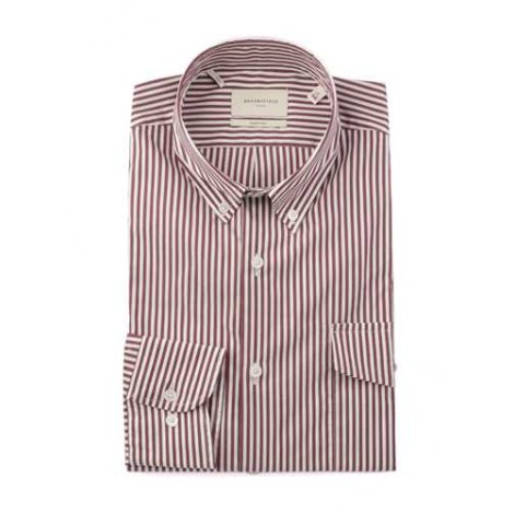 BROOKSFIELD | Men's Stretch Cotton Striped Shirt