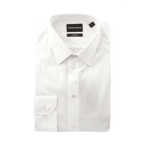 EMPORIO ARMANI | Men's Stretch Cotton Shirt