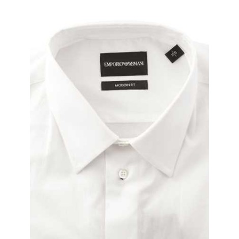 EMPORIO ARMANI | Men's Stretch Cotton Shirt