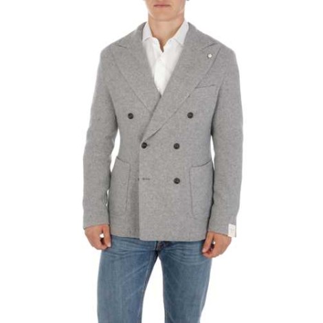 LBM 1911 | Men's Double-Breasted Honeycomb Blazer