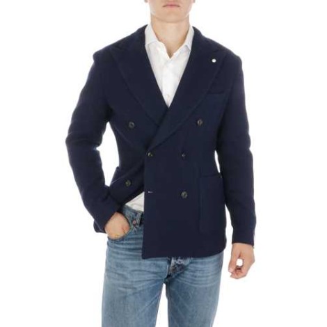 LBM 1911 | Men's Double-Breasted Honeycomb Blazer