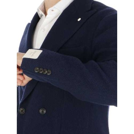 LBM 1911 | Men's Double-Breasted Honeycomb Blazer