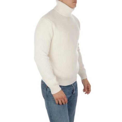 MALO | Men's Ribbed Cashmere Turtleneck Sweater