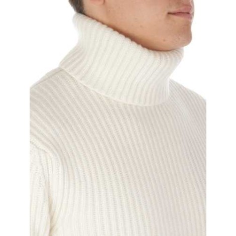 MALO | Men's Ribbed Cashmere Turtleneck Sweater