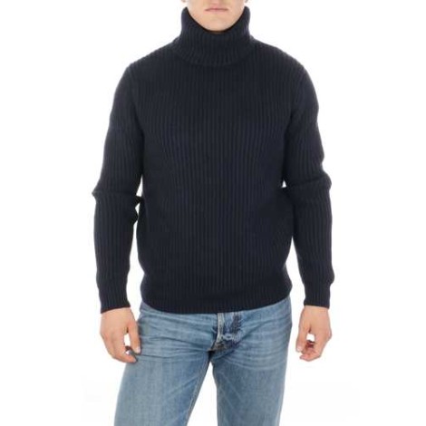 MALO | Men's Ribbed Cashmere Turtleneck Sweater