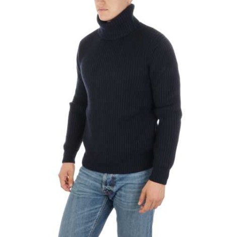 MALO | Men's Ribbed Cashmere Turtleneck Sweater