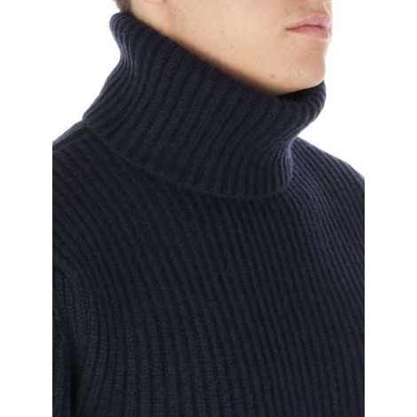 MALO | Men's Ribbed Cashmere Turtleneck Sweater