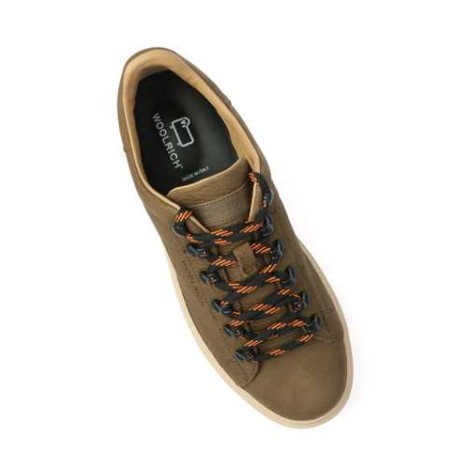 WOOLRICH | Men's Classic Court Leather Trainers