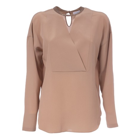 BLUSA BRUNELLO CUCINELLI IN SETA