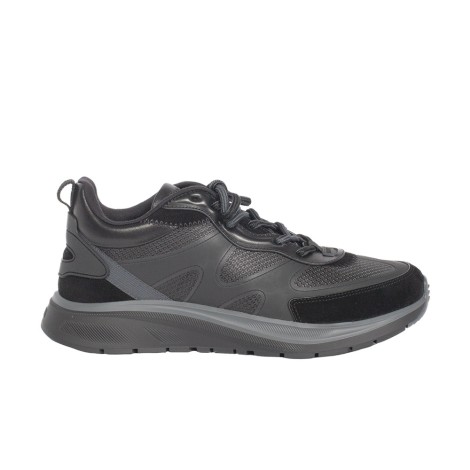 SNEAKER USETHEEXISTING™ ZEGNA IN PELLE NERE