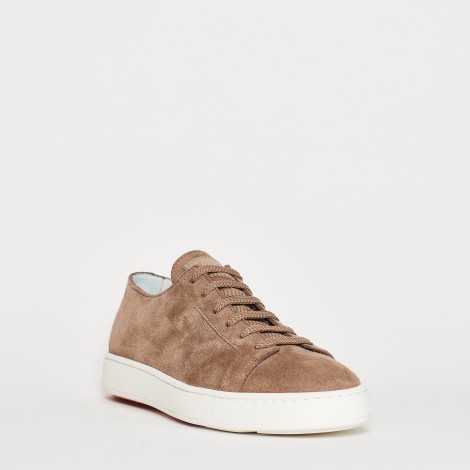 <p>Sneakers in camoscio beige</p>