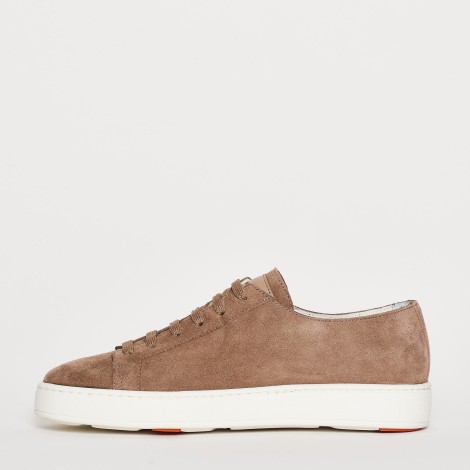 <p>Sneakers in camoscio beige</p>