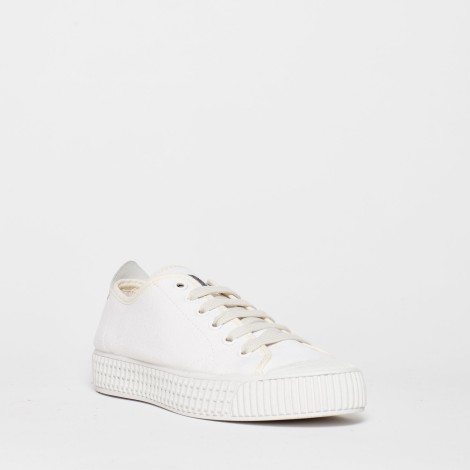 <p>Sneakers in tessuto bianco</p>