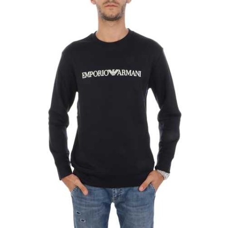 EMPORIO ARMANI | Men's Embossed Logo Sweatshirt