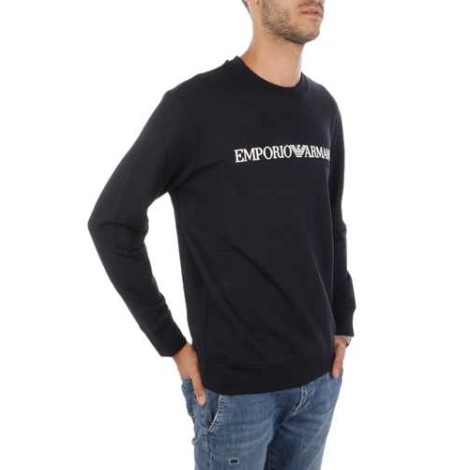 EMPORIO ARMANI | Men's Embossed Logo Sweatshirt