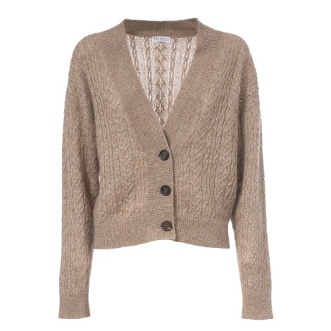 CARDIGAN BRUNELLO CUCINELLI IN MOHAIR