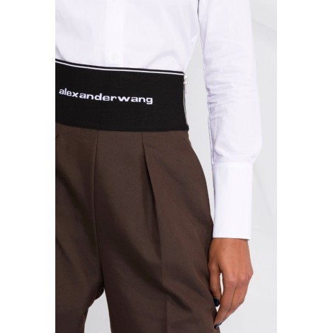 ALEXANDER WANG Pantaloni con logo